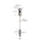 YW-86010 Đèn led tuyến tính Bộ dụng cụ treo bằng đồng thau với dây treo và đinh tán