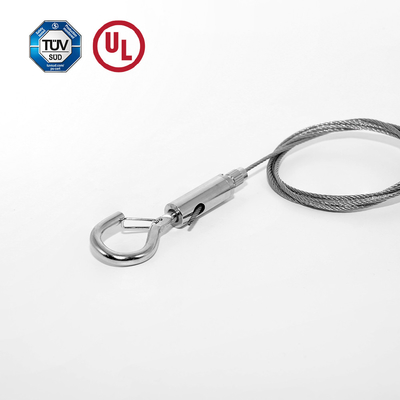 chất lượng cao tự khóa mùa xuân móc cáp cầm với an toàn Cap treo ánh sáng phụ kiện