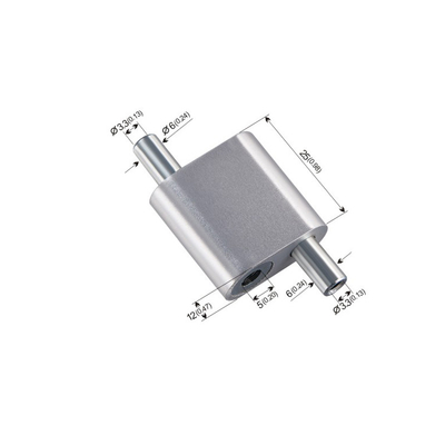Bộ tạo vòng lặp Bộ kẹp cáp lớn bằng nhôm Hai chiều cho dây cáp 2.0mm
