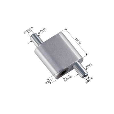 Bộ tạo vòng lặp Bộ kẹp cáp lớn bằng nhôm Hai chiều cho dây cáp 2.0mm