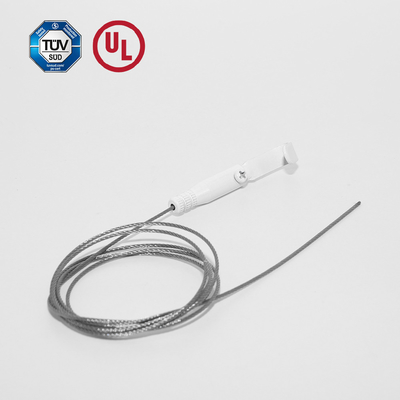 chất lượng cao J HOOK Cable Gripper với sơn trắng Cusomized Lighing phụ kiện với mũ an toàn