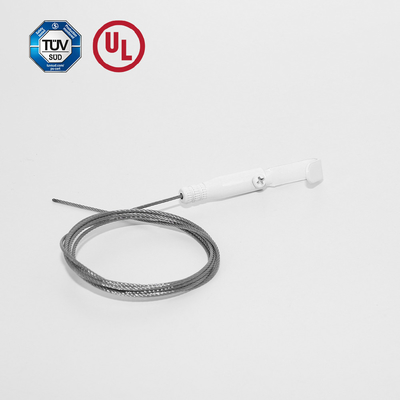 chất lượng cao J HOOK Cable Gripper với sơn trắng Cusomized Lighing phụ kiện với mũ an toàn