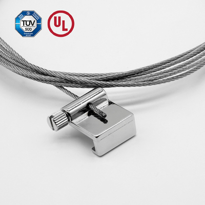 Hệ thống hiển thị treo điều chỉnh cho tác phẩm nghệ thuật trong kết thúc bạc nickel / chrome / satin