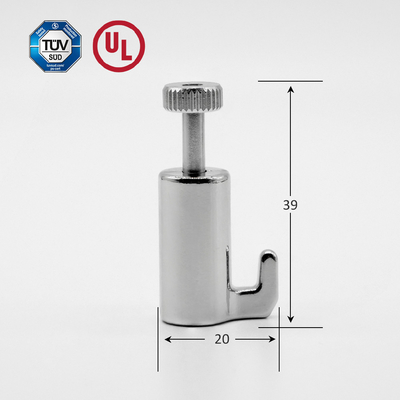 Đẹp cáp móc có thể điều chỉnh cho hình ảnh / màn hình nghệ thuật với kết thúc nickel