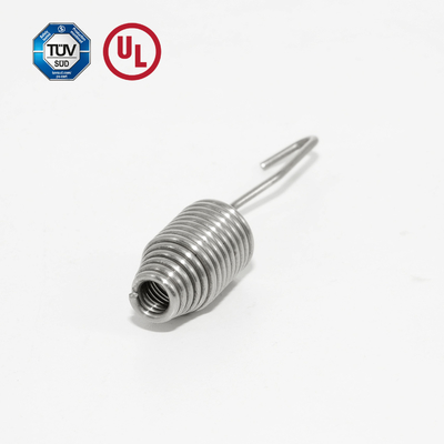 Thép không gỉ nén nén nén dây chuyền xuân Nickel / Chrome / bạc satin