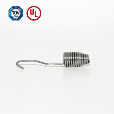 Thép không gỉ nén nén nén dây chuyền xuân Nickel / Chrome / bạc satin