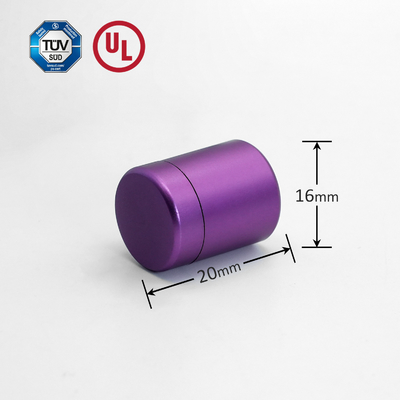 Chất lượng cao nhôm màu tím dấu hiệu Standoff điều chỉnh cho bảng Acrylic / Cỏ
