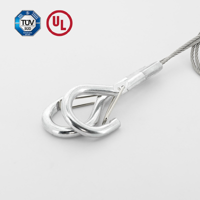 Cao chất lượng Y TypeSafety cáp với Srping móc cho hệ thống treo phụ kiện của ánh sáng treo