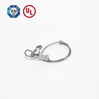 Chất lượng cao tùy biến thép kẽm dây thừng dây thừng sling dây thừng ngón tay