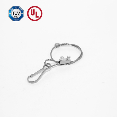 Chất lượng cao tùy biến thép kẽm dây thừng dây thừng sling dây thừng ngón tay