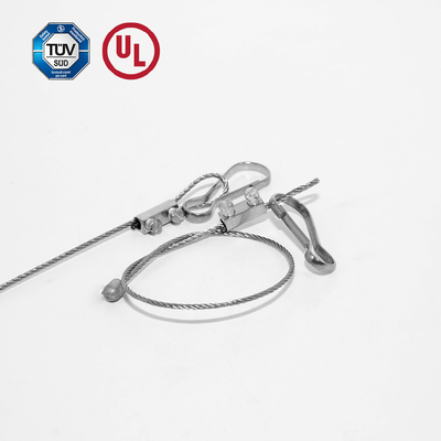 Chất lượng cao tùy biến thép kẽm dây thừng dây thừng sling dây thừng ngón tay