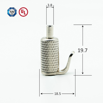Nhà máy bán hàng trực tiếp Thread Cable Gripper với Hook Đèn treo dây cáp cáp dây cáp chặn