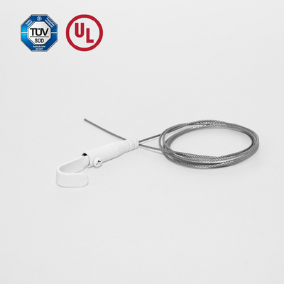 chất lượng cao J HOOK Cable Gripper với sơn trắng Cusomized Lighing phụ kiện với mũ an toàn